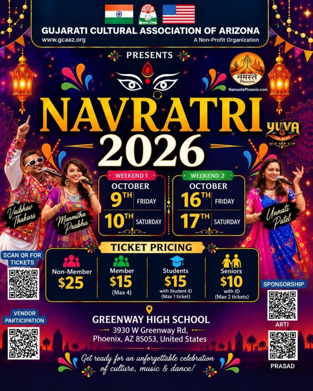 GCA Navratri Garba 2026