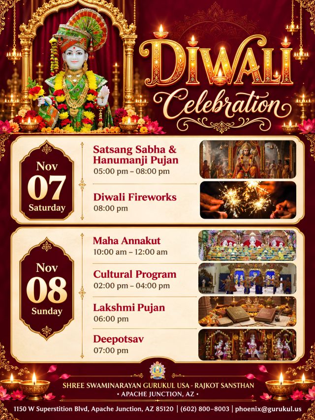 ✨ Grand Diwali & Annakut Celebration in Apache Junction! 🪔🎆